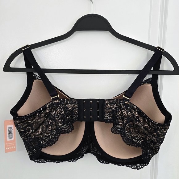 ThirdLove 24/7™ Lace Balconette Bra Size 38Fblack / 38F - Picture 2 of 10